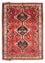 Persisk tæppe - Nomadisk - 160 x 113 cm - mørkerød