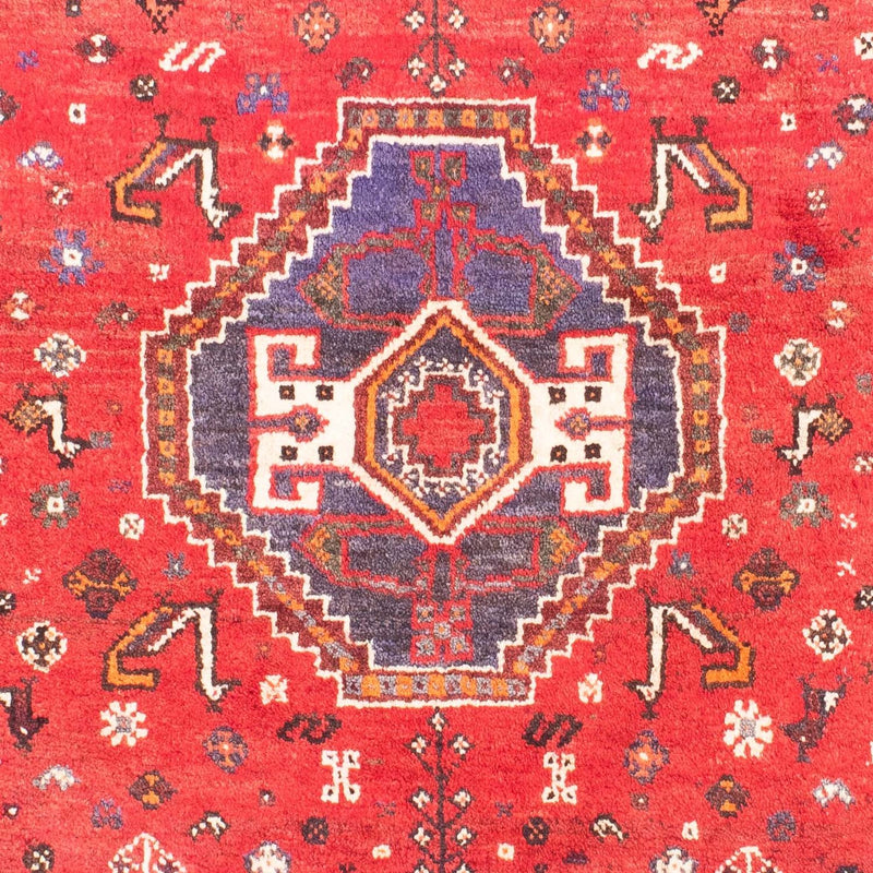 Persisk tæppe - Nomadisk - 152 x 116 cm - mørkerød