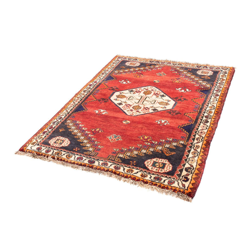 Persisk tæppe - Nomadisk - 150 x 116 cm - mørkerød