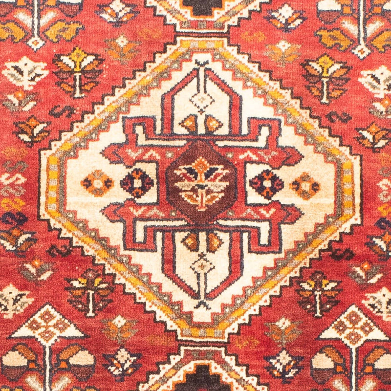 Persisk tæppe - Nomadisk - 153 x 80 cm - mørkerød