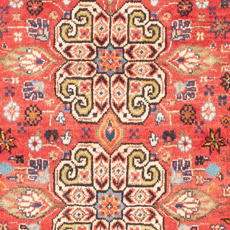 Persisk tæppe - Nomadisk - 155 x 112 cm - lysrød