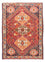 Persisk tæppe - Nomadisk - 143 x 110 cm - mørkerød