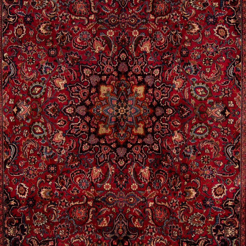 Persisk tæppe - Classic - 377 x 292 cm - mørkerød
