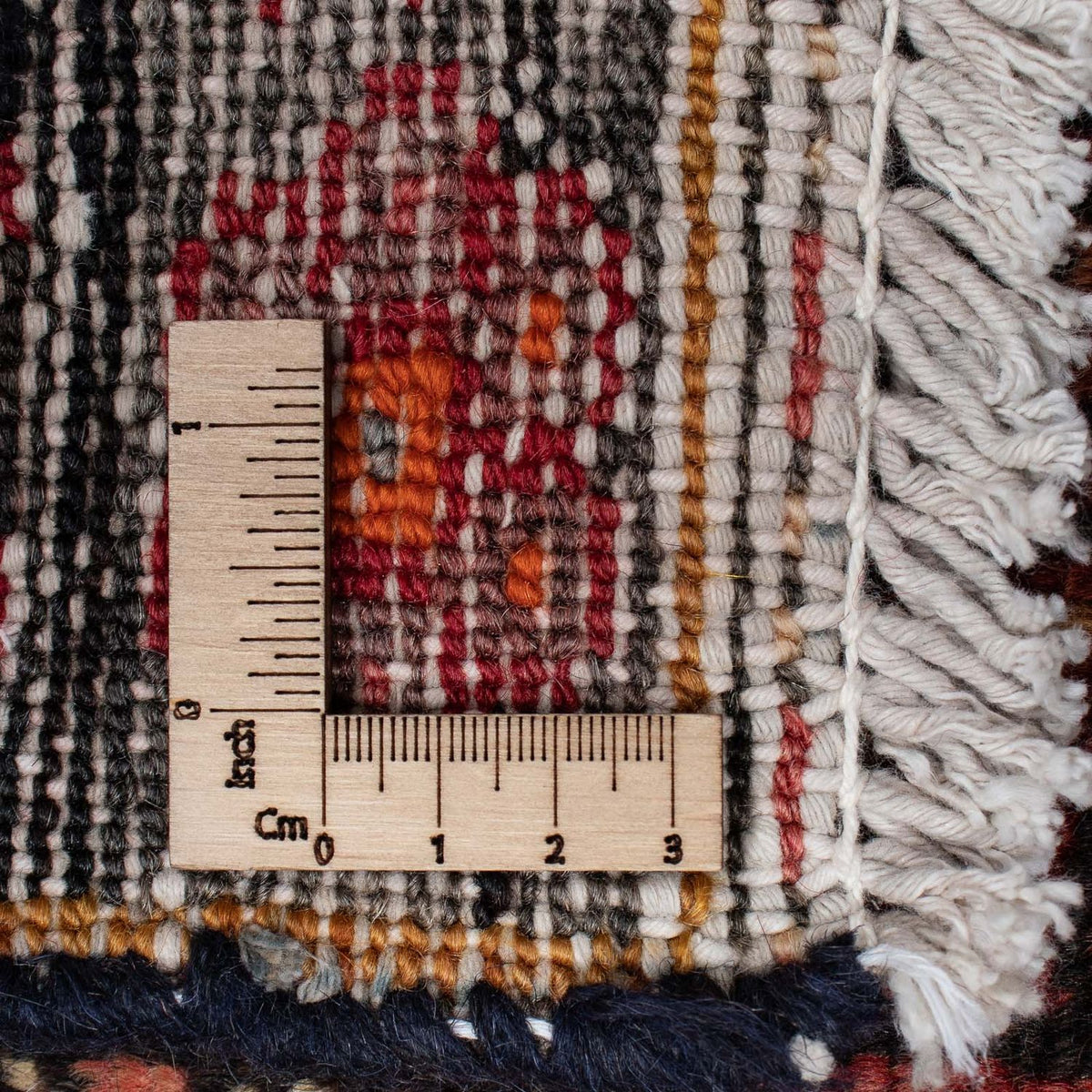 Løber Persisk tæppe - Nomadisk - 310 x 80 cm - mørkerød