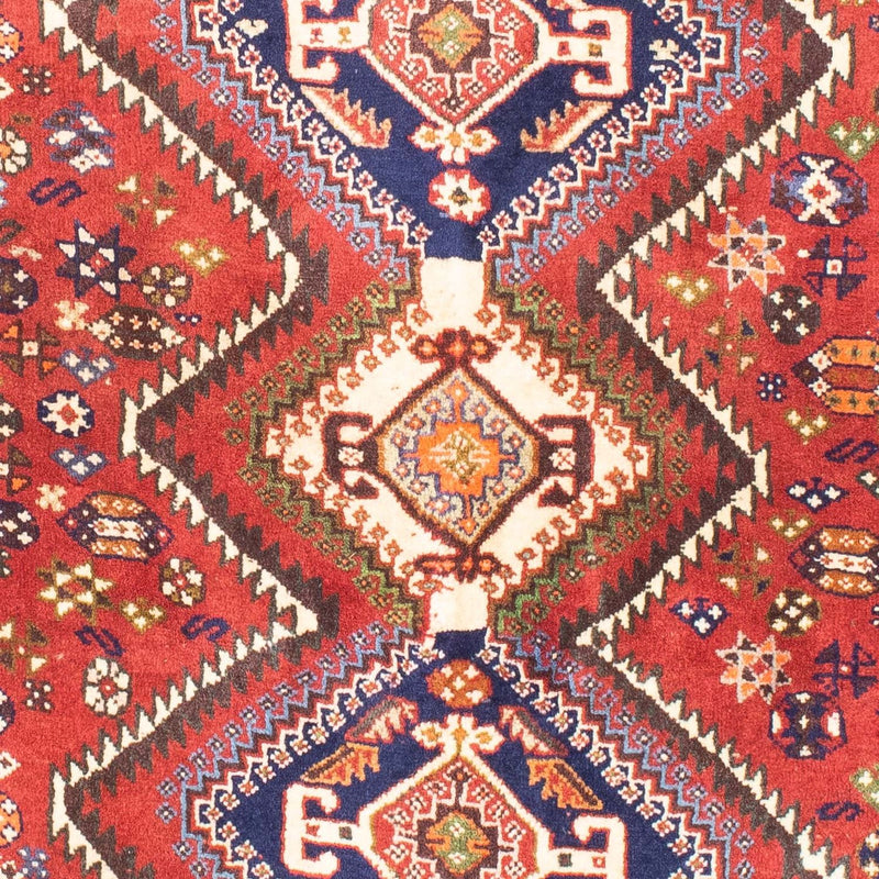 Persisk tæppe - Nomadisk - 170 x 105 cm - mørkerød