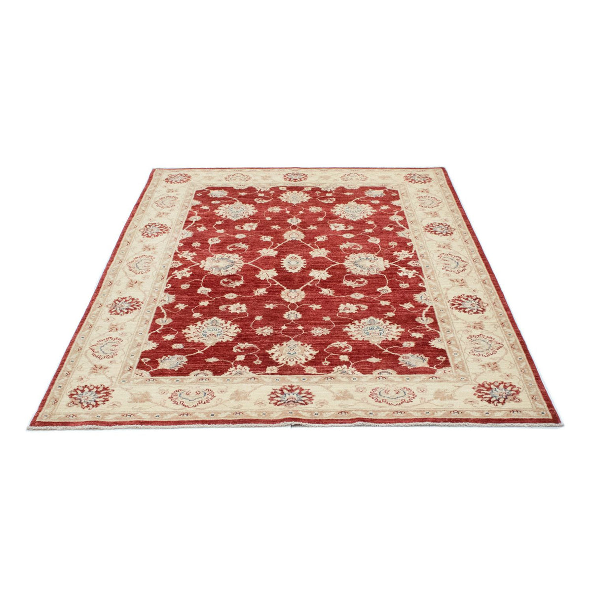 Ziegler Carpet - 198 x 147 cm - mørkerød