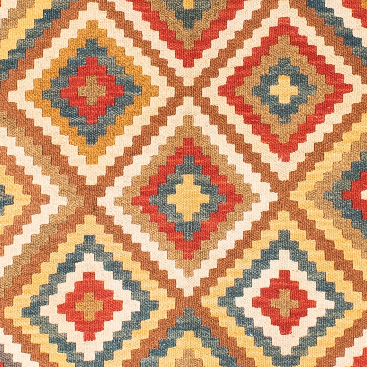 Kelim-tæppe - orientalsk - 200 x 133 cm - rød