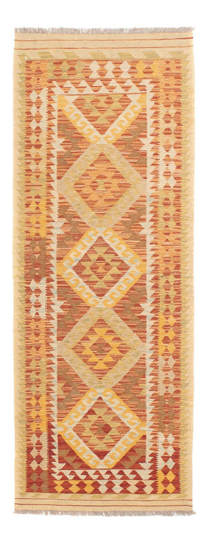 Løber Kelim Carpet - Splash - 192 x 65 cm - flerfarvet