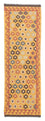 Løber Kelim Carpet - Splash - 210 x 64 cm - flerfarvet