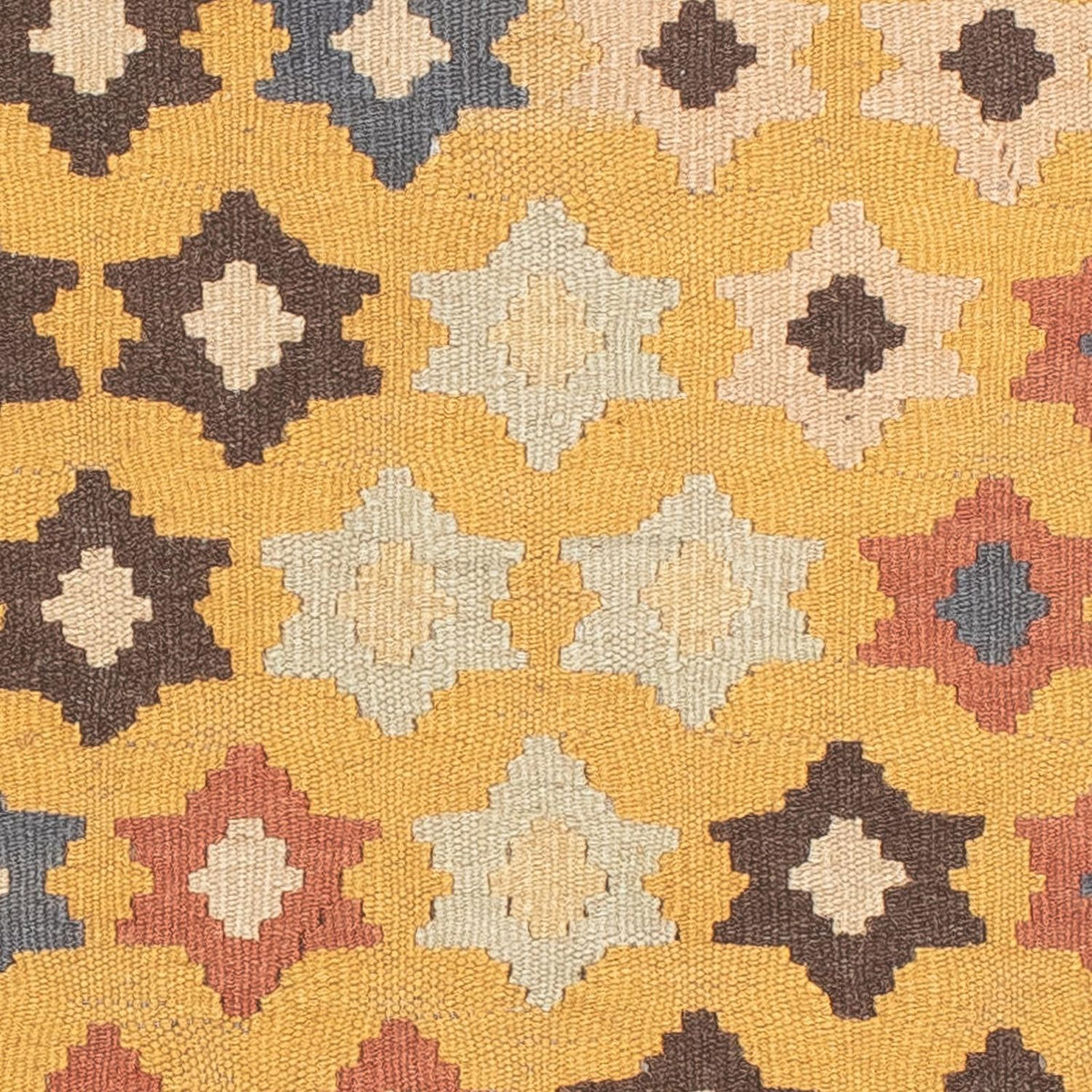 Løber Kelim Carpet - Splash - 210 x 64 cm - flerfarvet