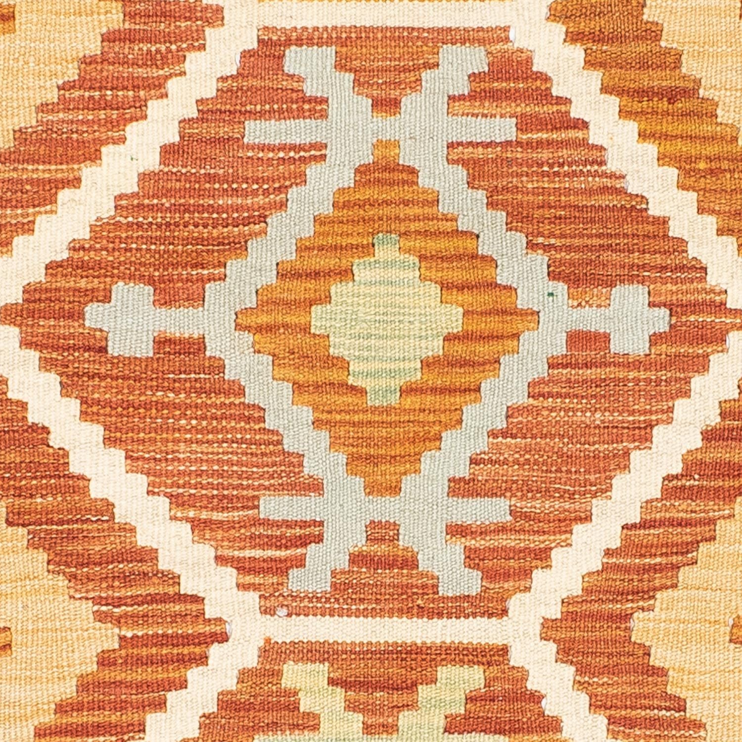 Løber Kelim-tæppe - orientalsk - 205 x 71 cm - rust