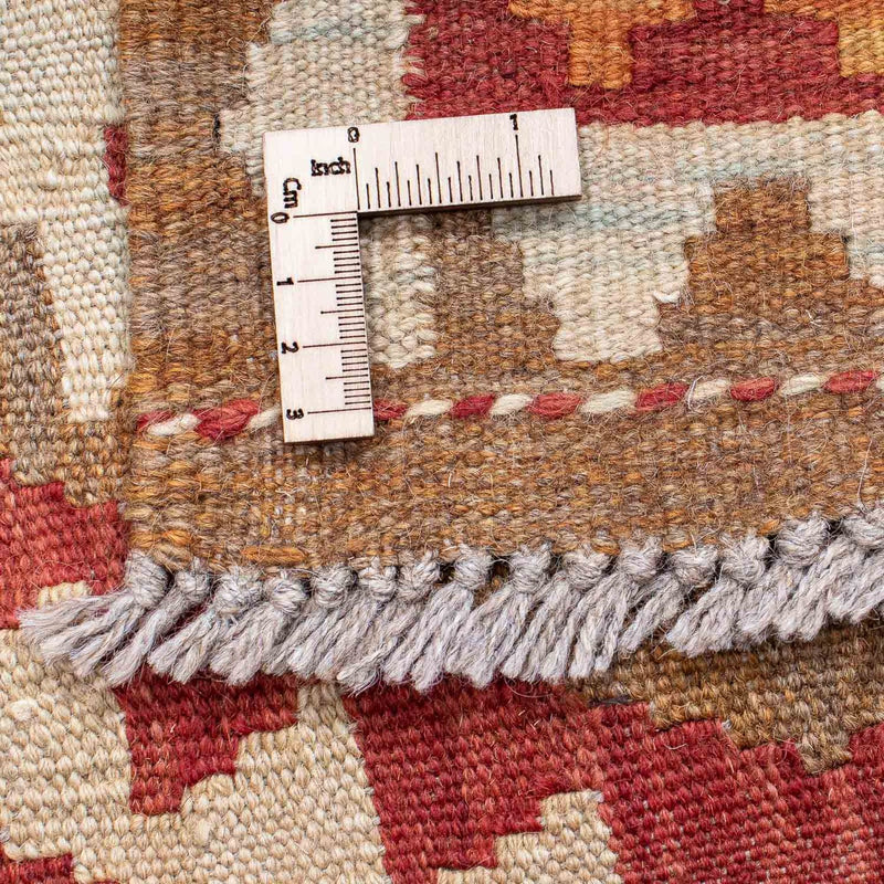 Løber Kelim Carpet - Splash - 187 x 59 cm - flerfarvet