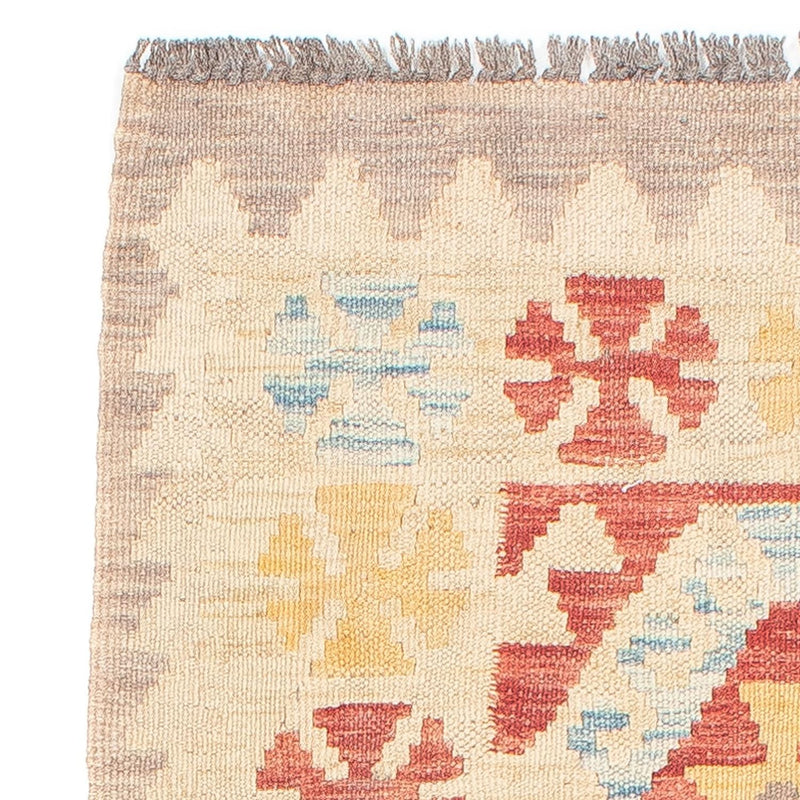 Løber Kelim Carpet - Splash - 199 x 53 cm - flerfarvet