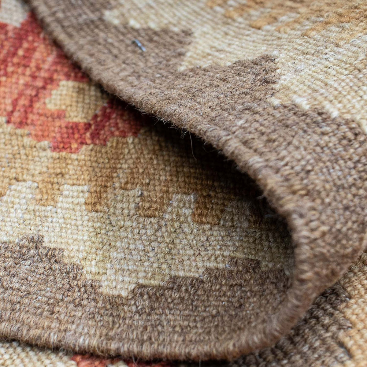 Løber Kelim Carpet - Splash - 192 x 61 cm - flerfarvet