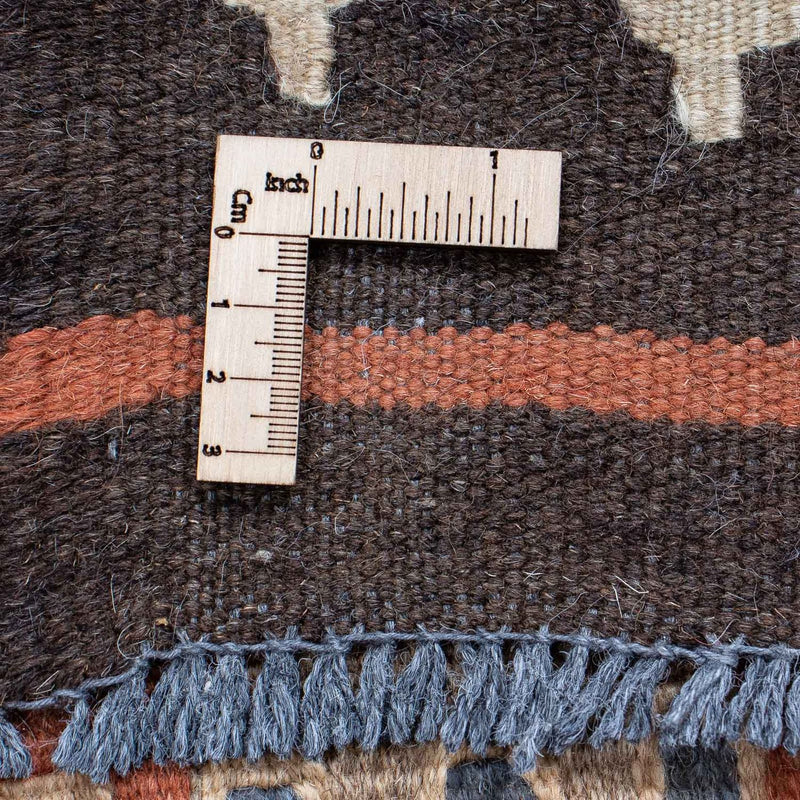 Løber Kelim Carpet - Splash - 204 x 59 cm - flerfarvet