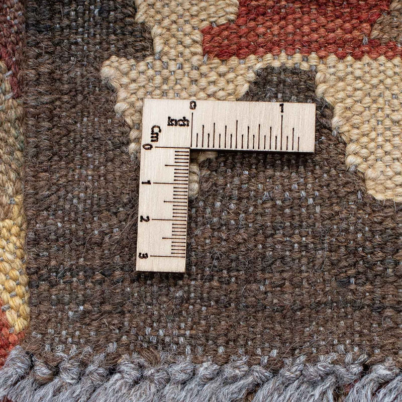 Løber Kelim Carpet - Splash - 201 x 67 cm - flerfarvet