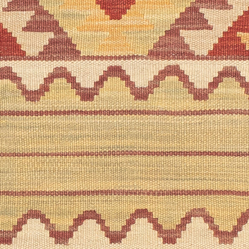 Løber Kelim Carpet - Splash - 201 x 54 cm - flerfarvet