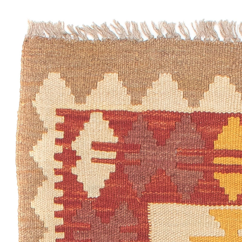 Løber Kelim Carpet - Splash - 195 x 50 cm - flerfarvet
