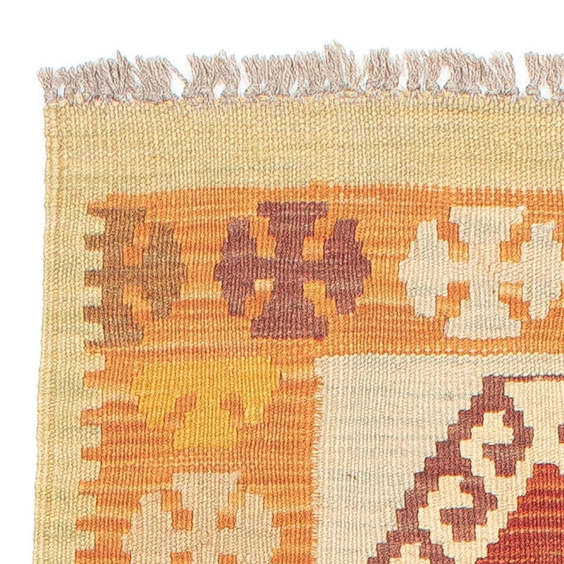 Løber Kelim Carpet - Splash - 194 x 48 cm - flerfarvet