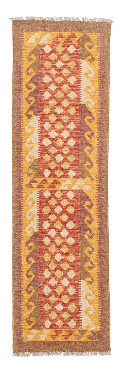 Løber Kelim Carpet - Splash - 189 x 52 cm - flerfarvet