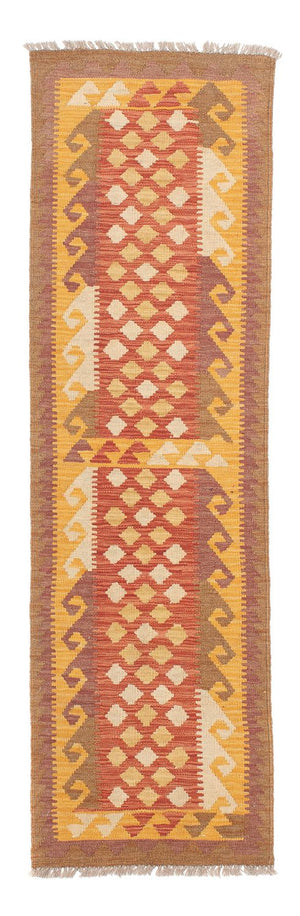 Løber Kelim Carpet - Splash - 189 x 52 cm - flerfarvet