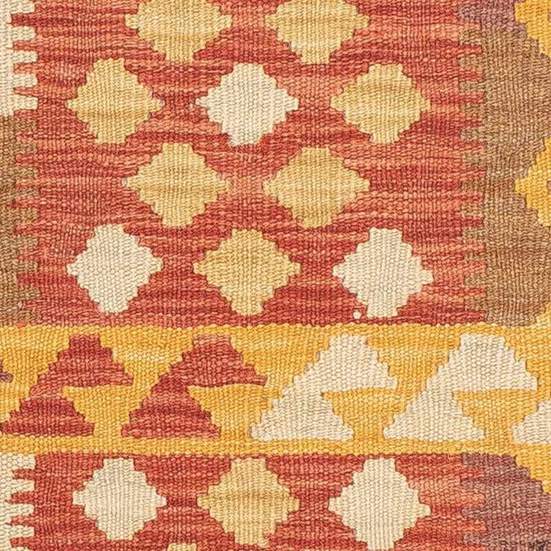 Løber Kelim Carpet - Splash - 189 x 52 cm - flerfarvet