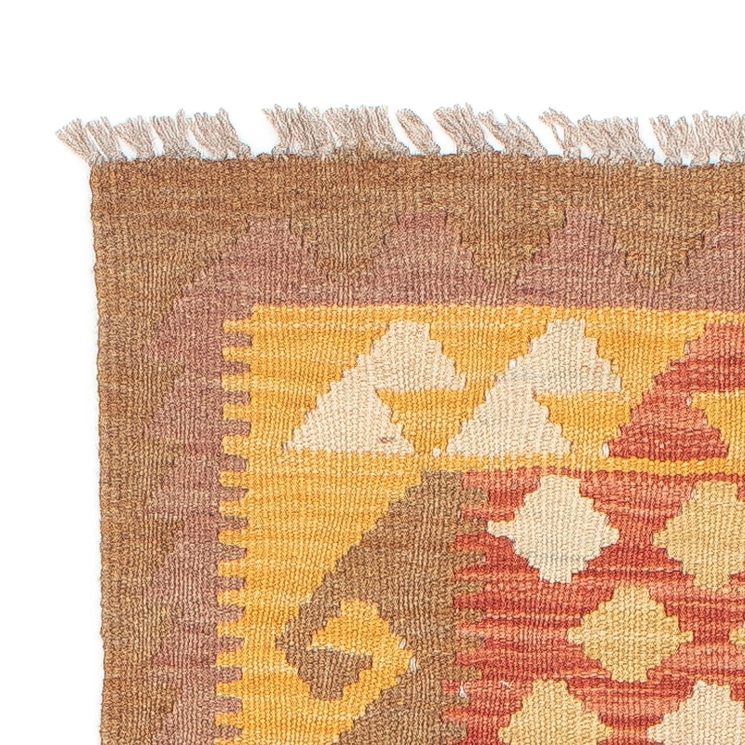 Løber Kelim Carpet - Splash - 189 x 52 cm - flerfarvet