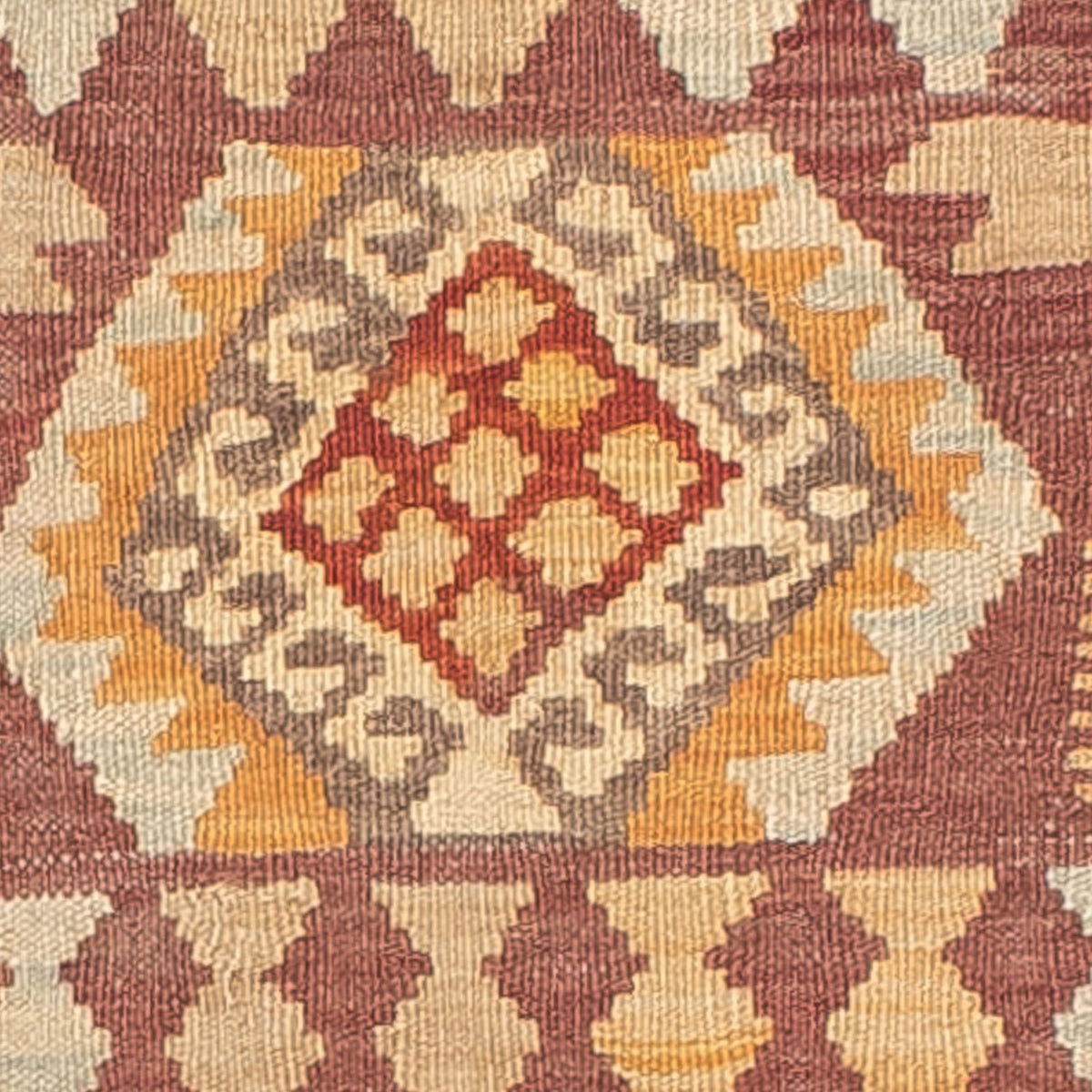 Løber Kelim Carpet - Splash - 248 x 49 cm - flerfarvet