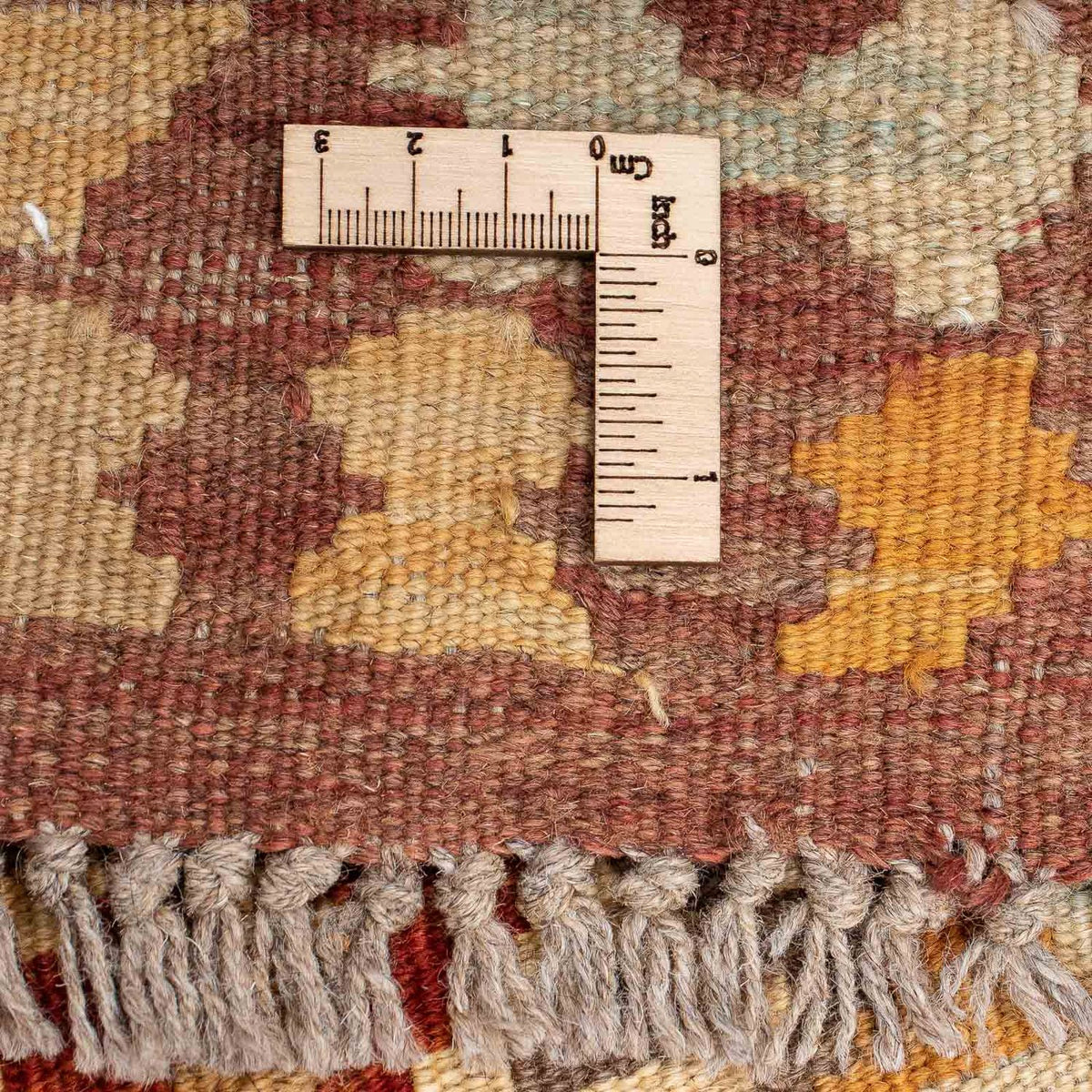 Løber Kelim Carpet - Splash - 248 x 49 cm - flerfarvet