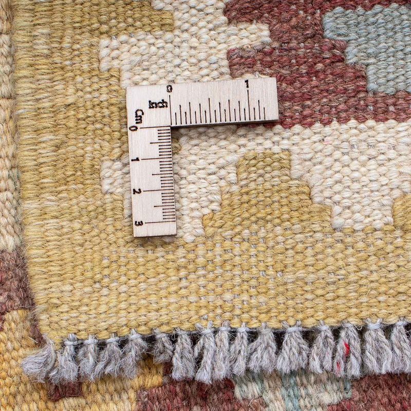 Løber Kelim Carpet - Splash - 197 x 67 cm - flerfarvet