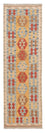 Løber Kelim Carpet - Splash - 214 x 65 cm - flerfarvet