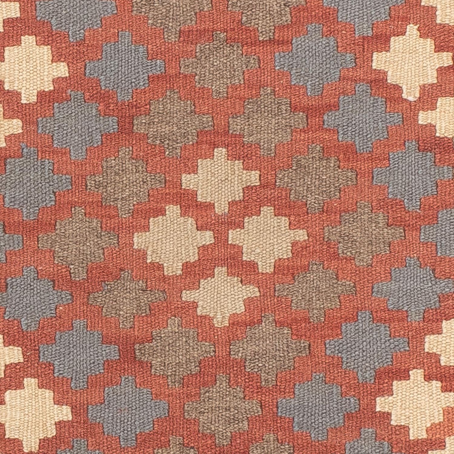 Løber Kelim Carpet - Splash - 199 x 57 cm - flerfarvet