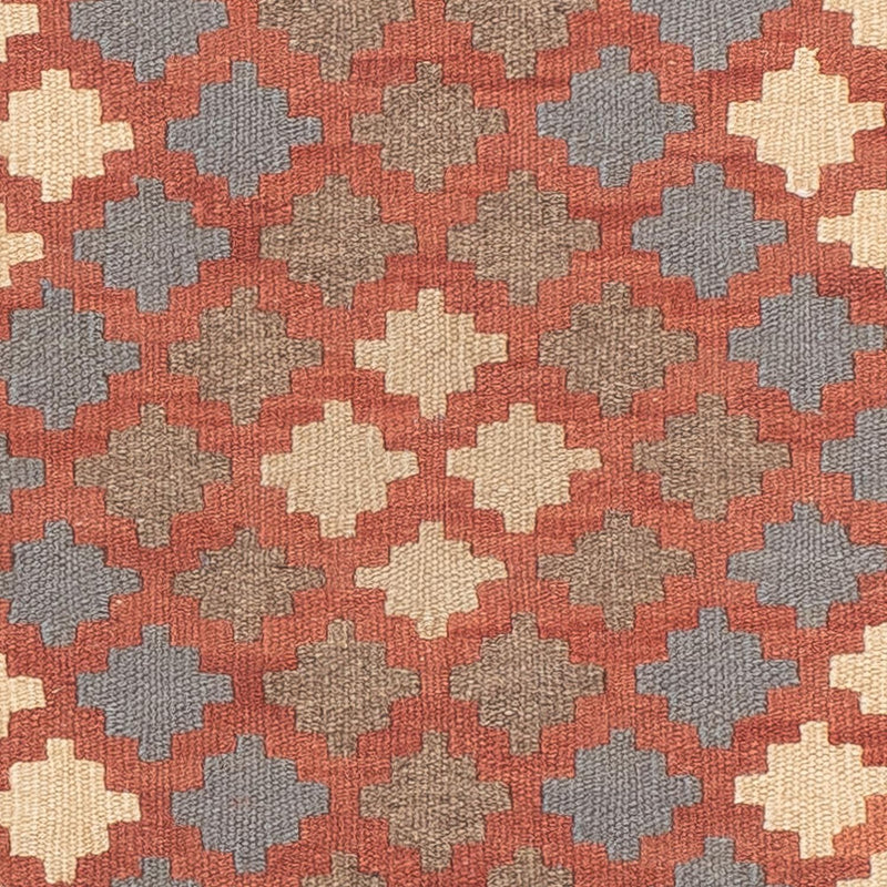 Løber Kelim Carpet - Splash - 199 x 57 cm - flerfarvet