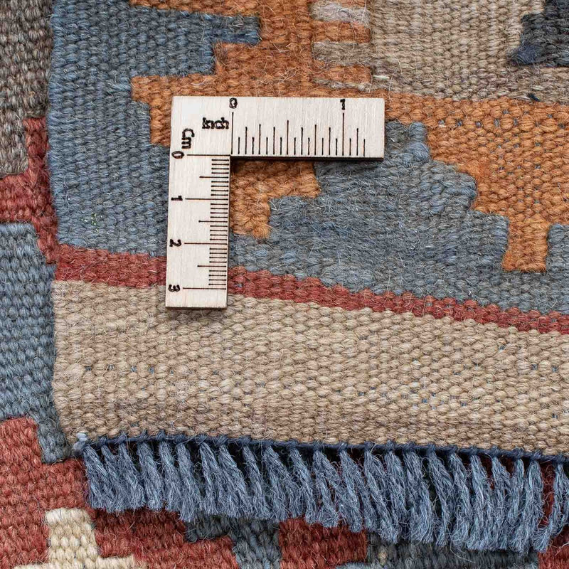 Løber Kelim Carpet - Splash - 199 x 57 cm - flerfarvet