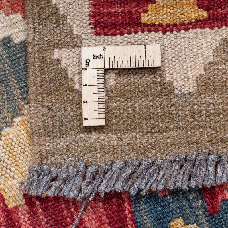 Løber Kelim Carpet - Splash - 211 x 63 cm - flerfarvet