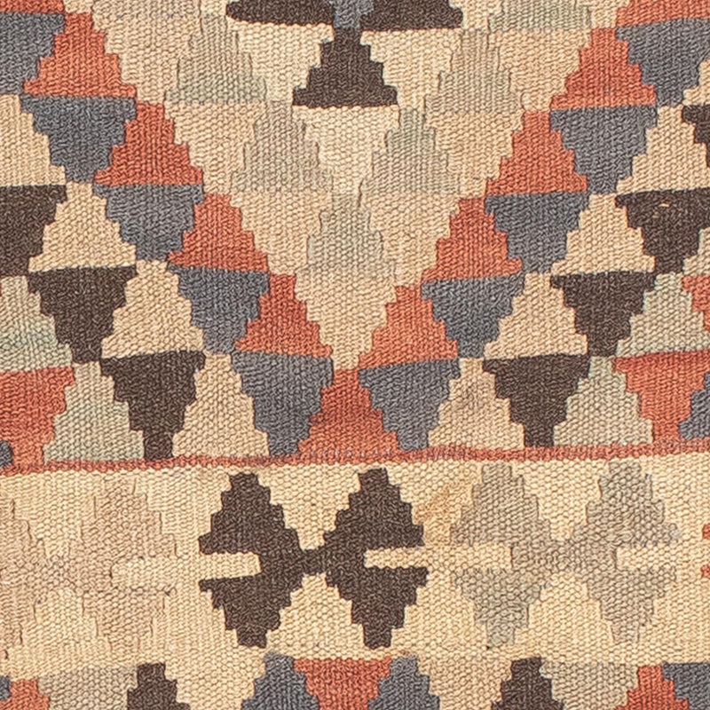 Løber Kelim Carpet - Splash - 173 x 70 cm - lys brun