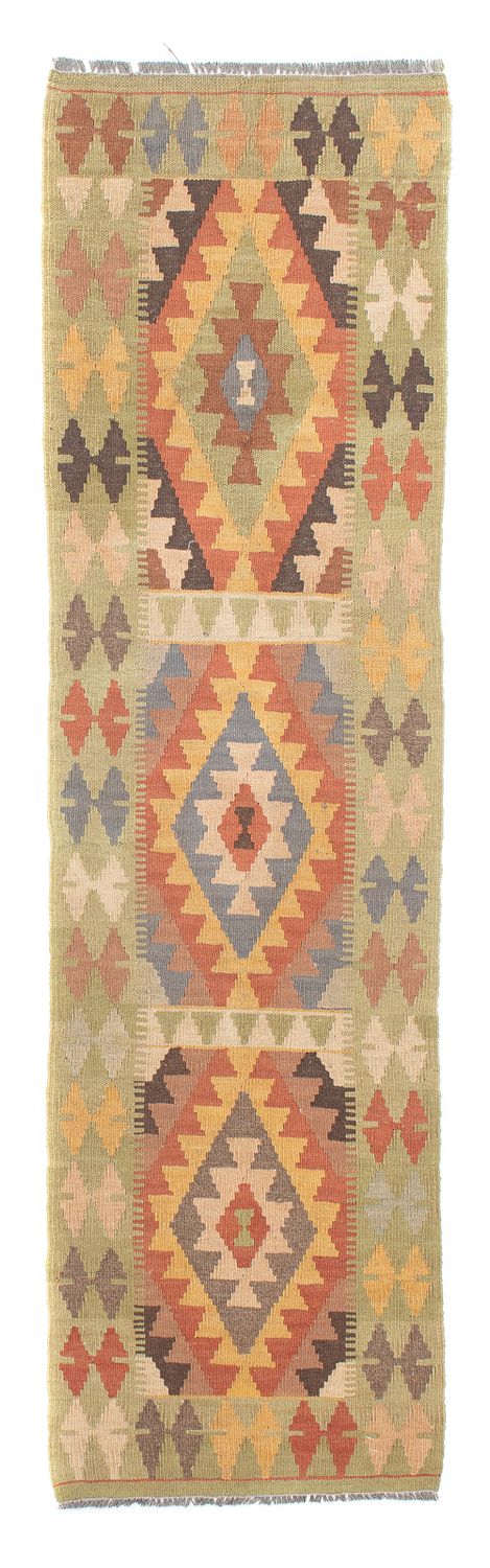 Løber Kelim Carpet - Splash - 194 x 48 cm - flerfarvet