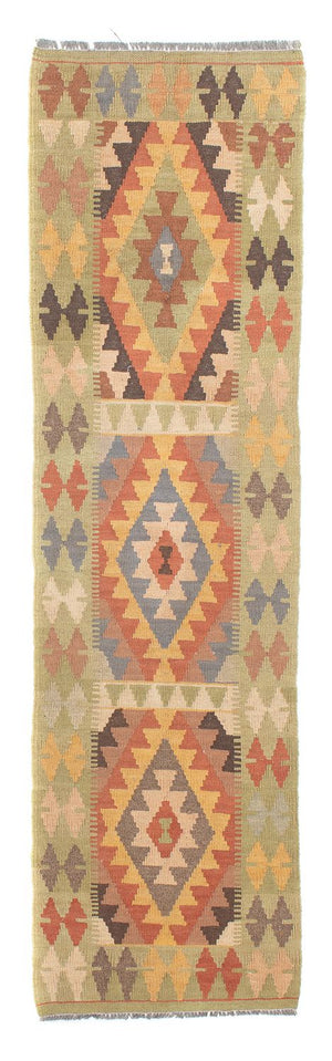 Løber Kelim Carpet - Splash - 194 x 48 cm - flerfarvet