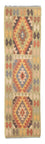 Løber Kelim Carpet - Splash - 194 x 48 cm - flerfarvet