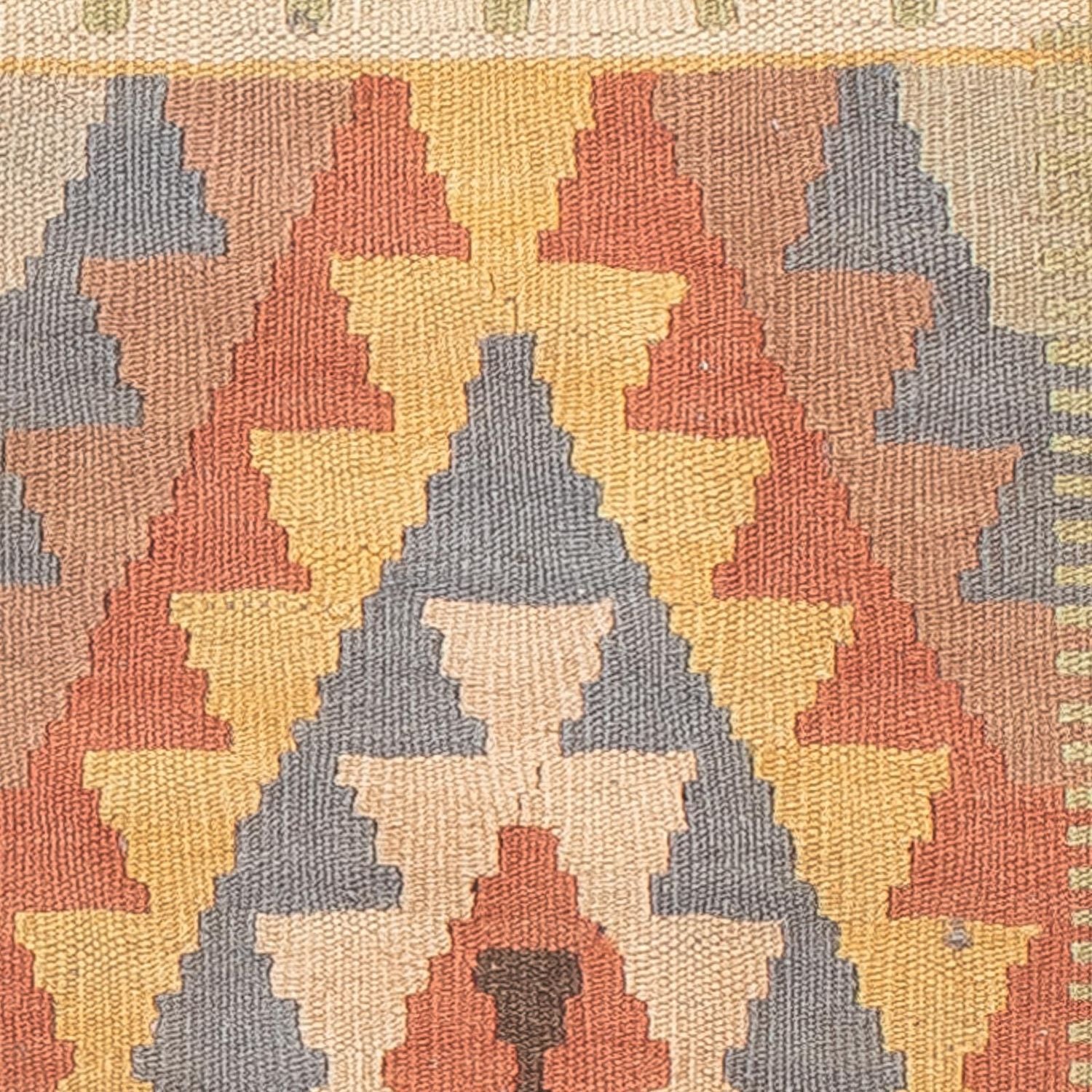 Løber Kelim Carpet - Splash - 194 x 48 cm - flerfarvet