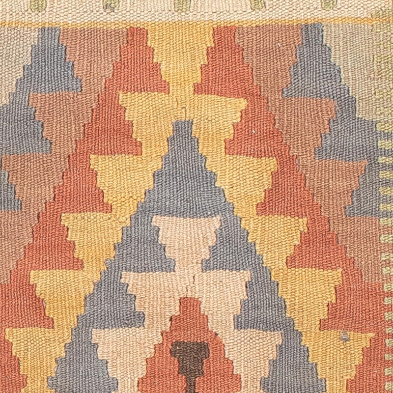 Løber Kelim Carpet - Splash - 194 x 48 cm - flerfarvet