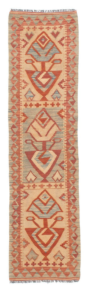 Løber Kelim Carpet - Splash - 188 x 46 cm - flerfarvet