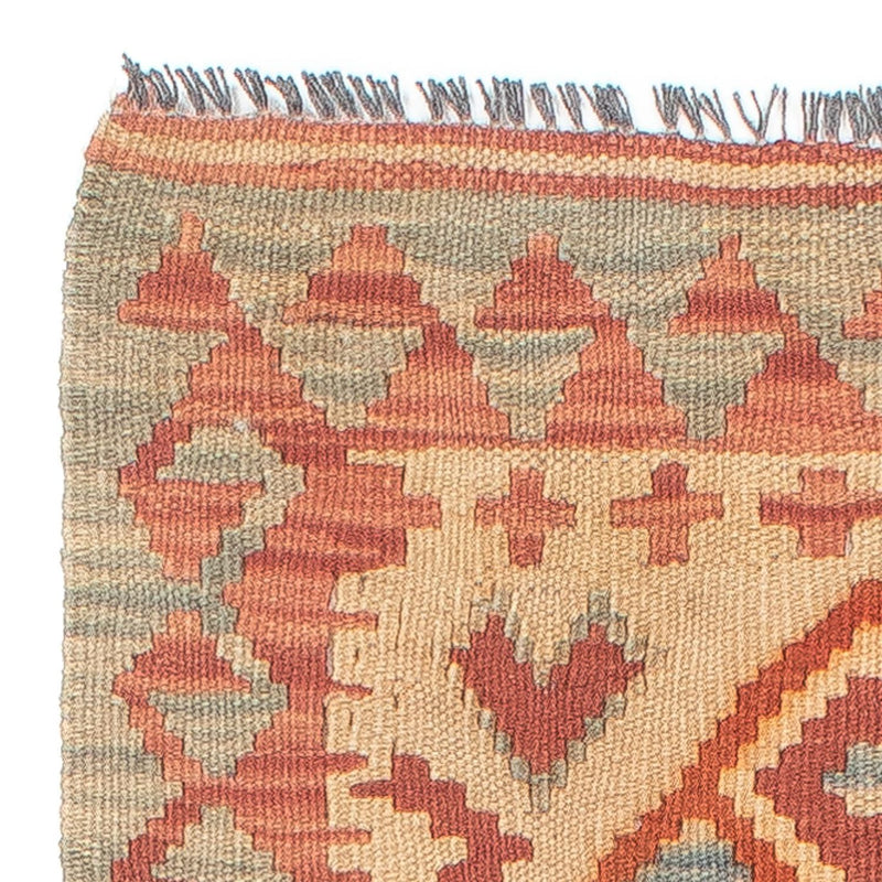 Løber Kelim Carpet - Splash - 188 x 46 cm - flerfarvet