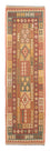 Løber Kelim Carpet - Splash - 321 x 91 cm - flerfarvet