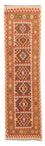 Løber Kelim Carpet - Splash - 300 x 84 cm - flerfarvet