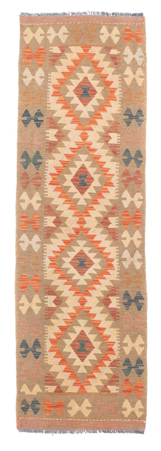 Løber Kelim Carpet - Splash - 192 x 56 cm - flerfarvet