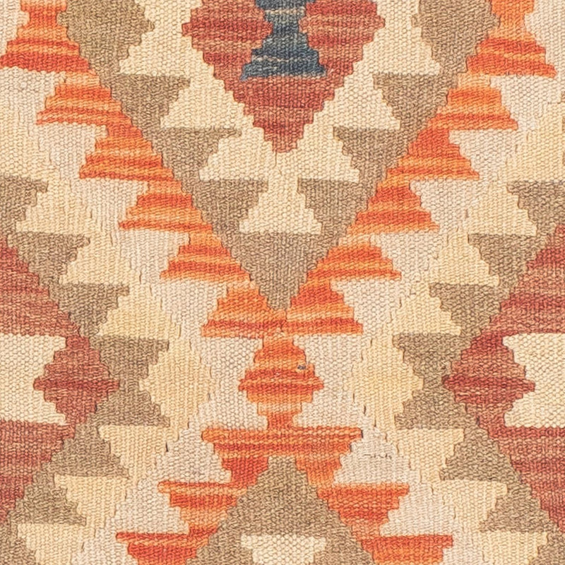 Løber Kelim Carpet - Splash - 192 x 56 cm - flerfarvet