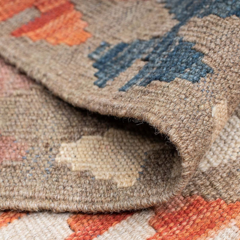 Løber Kelim Carpet - Splash - 192 x 56 cm - flerfarvet
