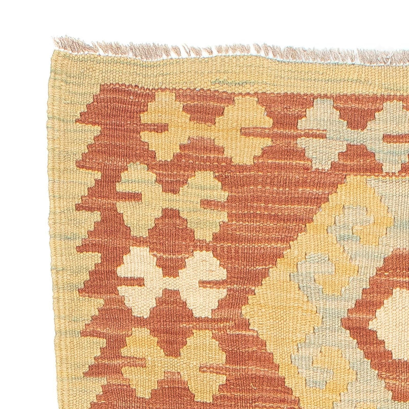 Løber Kelim Carpet - Splash - 198 x 61 cm - flerfarvet