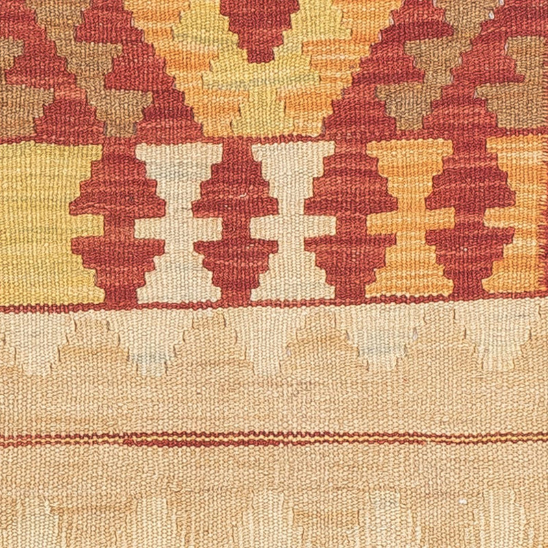 Løber Kelim Carpet - Splash - 197 x 56 cm - flerfarvet